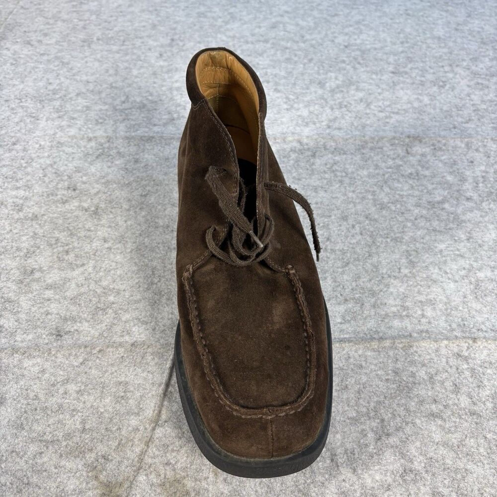 Tod’s Suede Ankle Chukka Boots Shoes Mens Size 8 Chocolate Brown EUC - LEFT ONLY - Picture 5 of 10